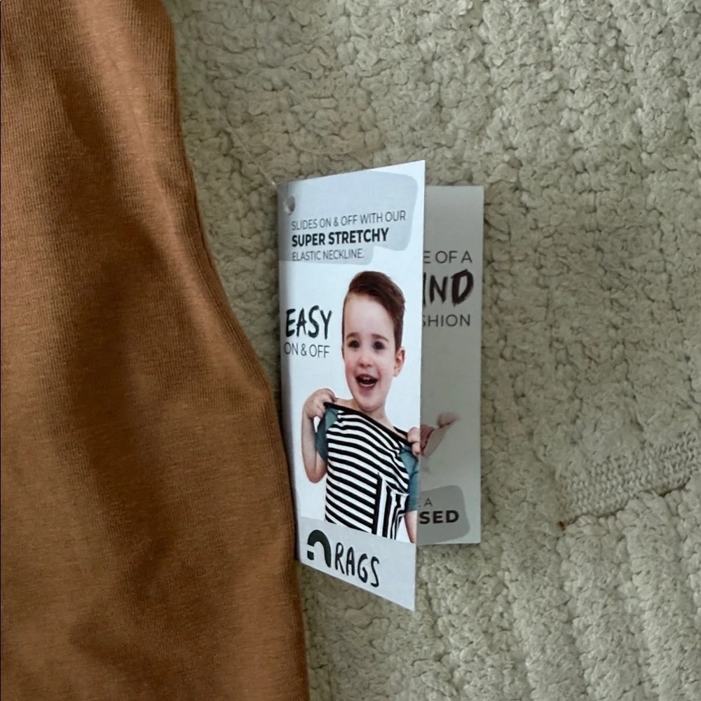 RAGS Brown Kids One Piece